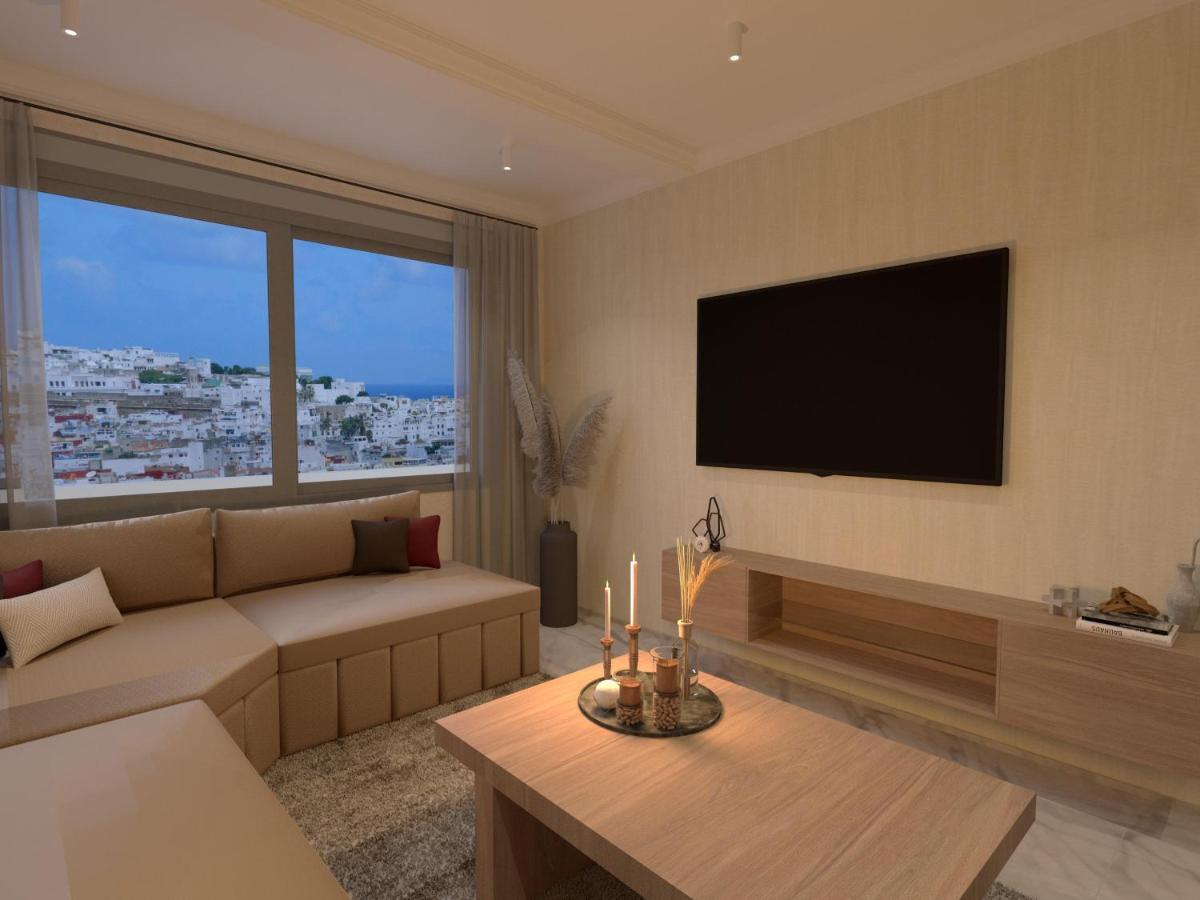 Appartement De Luxe, Vue Kasbah De Tanger Et Mer Экстерьер фото