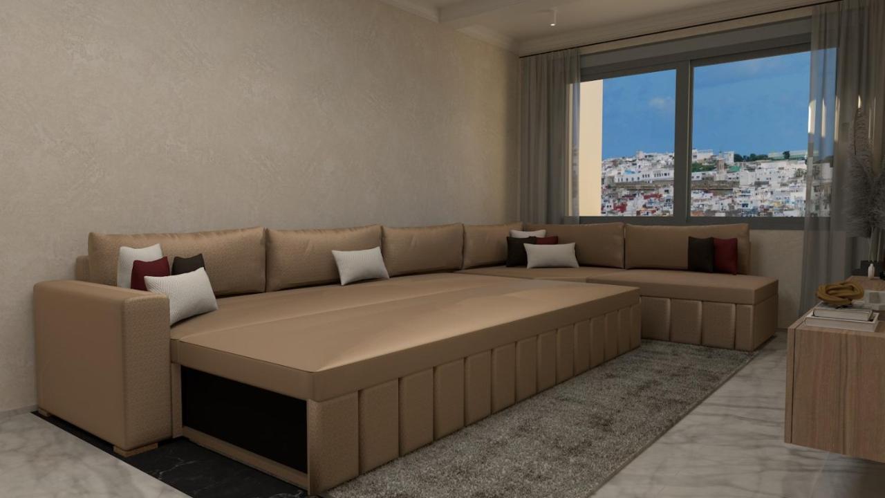 Appartement De Luxe, Vue Kasbah De Tanger Et Mer Экстерьер фото